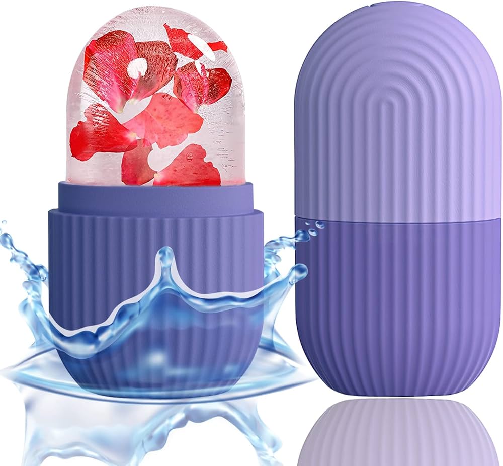 Moule à glaçons en silicone pour massage facial