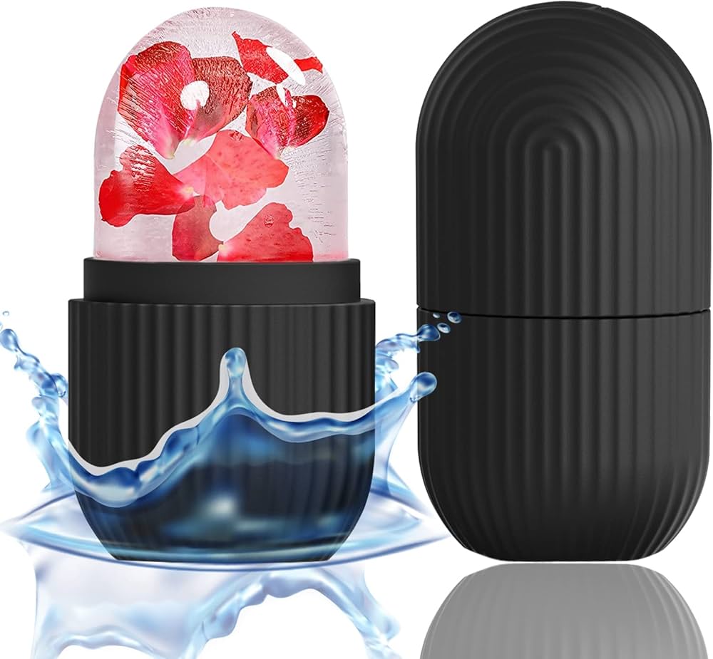 Moule à glaçons en silicone pour massage facial